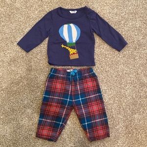Baby Boden boys matching set - 3-6 months